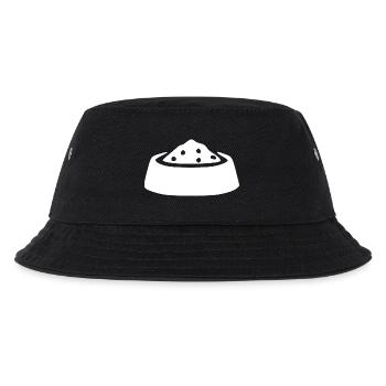 Napf Haustiere Geschenk - Kinder Bucket Hat - Schwarz - Vorne