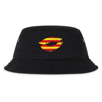 Mouth Catalan - Kinder Bucket Hat - Schwarz - Vorne