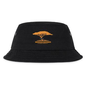 Rhodesian Ridgeback Design - Kinder Bucket Hat - Schwarz - Vorne