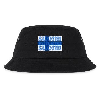 Finland Finland flag - Kids’ Bucket Hat - black - Front