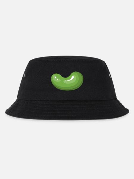 kidney beans bohnen veggie gemuese vegetables18 - Kinder Bucket Hat - Schwarz