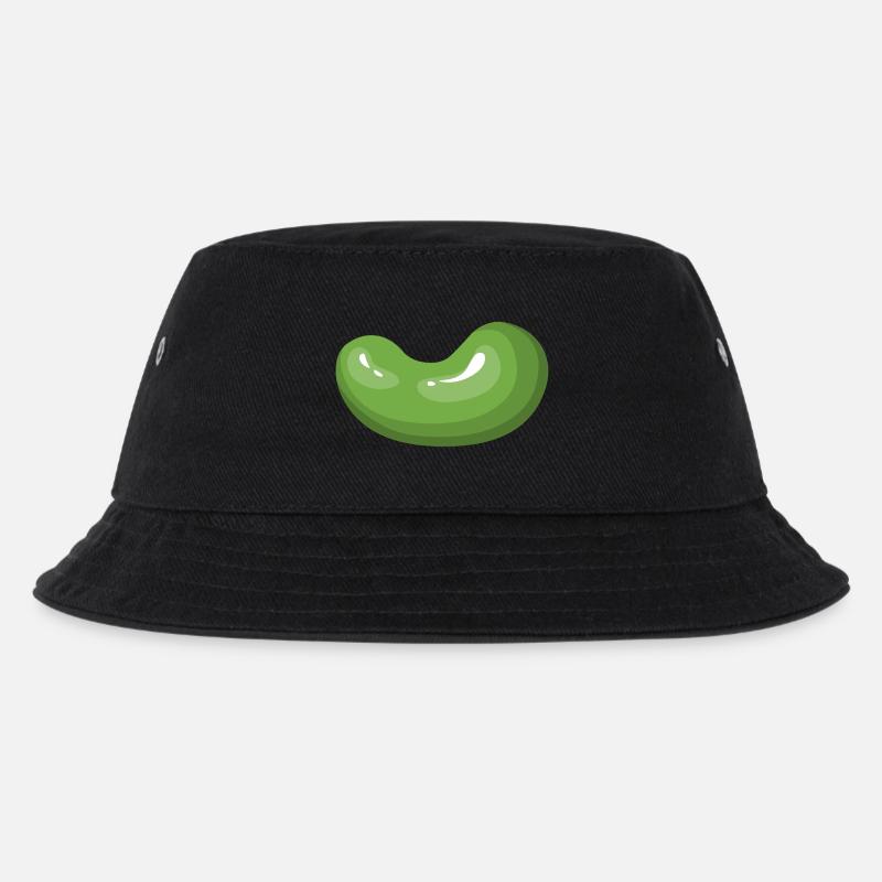 kidney beans bohnen veggie gemuese vegetables18 - Kinder Bucket Hat - Schwarz