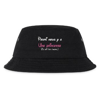 ♥Princesse c'est moi♥ - Bob Enfant - noir - Devant
