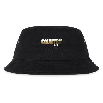 Girl country - Kids’ Bucket Hat - black - Front
