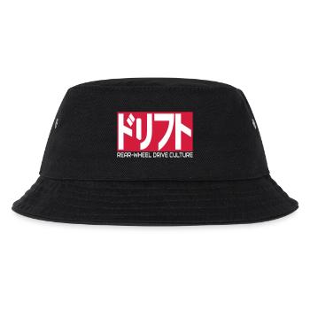 Drift-Design RWD culture - Kinder Bucket Hat - Schwarz - Vorne