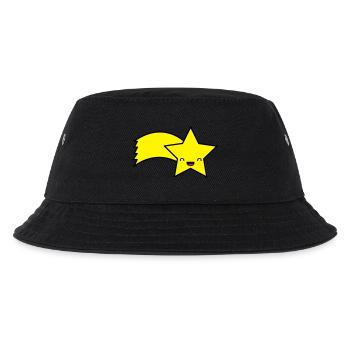 sternschnuppe_002 - Kinder Bucket Hat - Schwarz - Vorne