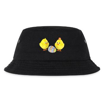 Ostern - Kinder Bucket Hat - Schwarz - Vorne