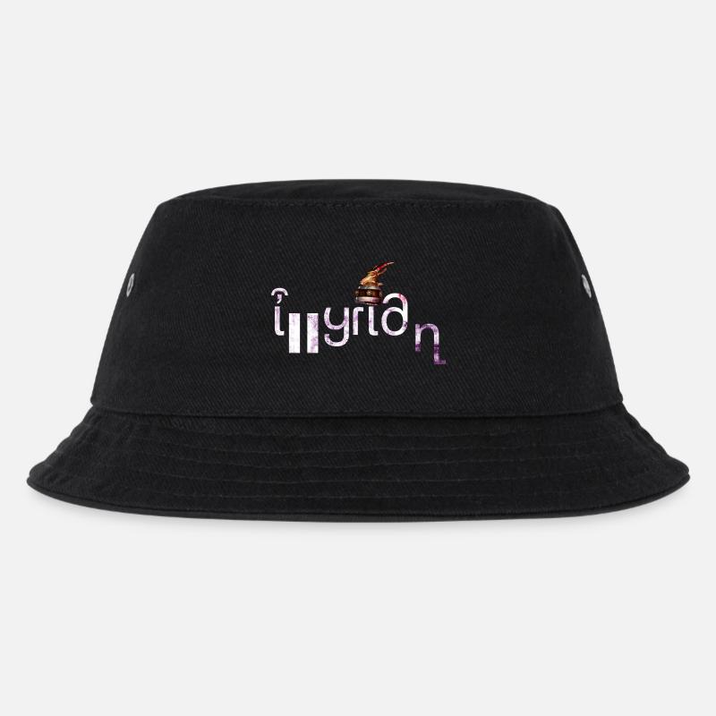 Illyrian - Kinder Bucket Hat - Schwarz