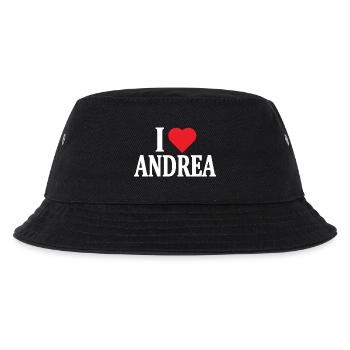 t-shirt J’adore Andrea t-shirt idée cadeau - Bob Enfant - noir - Devant