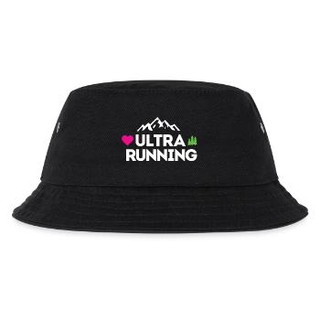 Ultra Running – My Love - Kids’ Bucket Hat - black - Front