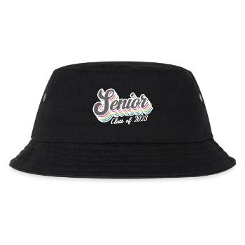 Senior Class Of 2023 Retro Graduation Party Geschenk - Kinder Bucket Hat - Schwarz - Vorne