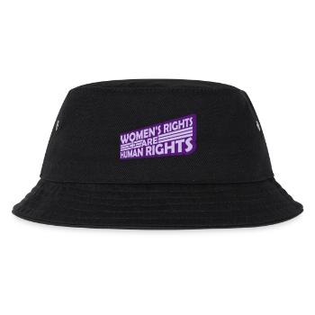 womens rights Feminist Zitat - Kinder Bucket Hat - Schwarz - Vorne