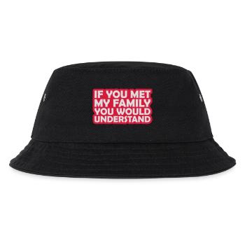 you would understand quote - Kids’ Bucket Hat - black - Front