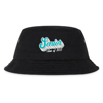 Senior Class Of 2023 Retro Graduation Party Geschenk - Kinder Bucket Hat - Schwarz - Vorne