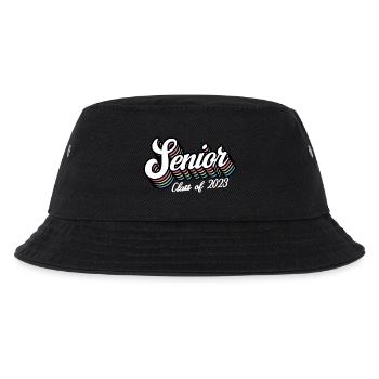 Senior Class Of 2023 Retro Graduation Party Geschenk - Kinder Bucket Hat - Schwarz - Vorne