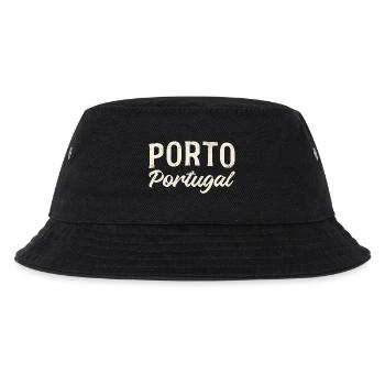Porto Portugal Vintage Lettering - Kids’ Bucket Hat - black - Front