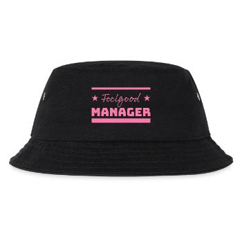 Tshirt Feelgood Manager Étoiles rose - Bob Enfant - noir - Devant