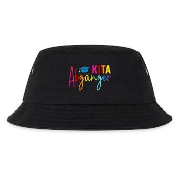 Kita Abgänger - Kinder Bucket Hat - Schwarz - Vorne