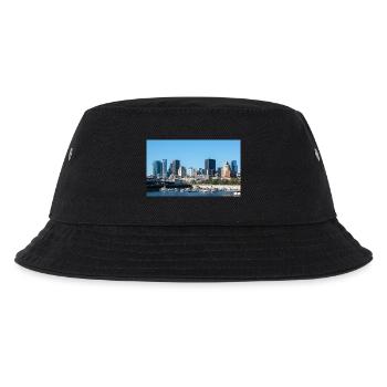 Vue panoramique sur les toits de Montréal depuis le port - Bob Enfant - noir - Devant