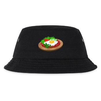 Strammer Max - Kinder Bucket Hat - Schwarz - Vorne