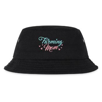 Farmer's wife mom - Kids’ Bucket Hat - black - Front