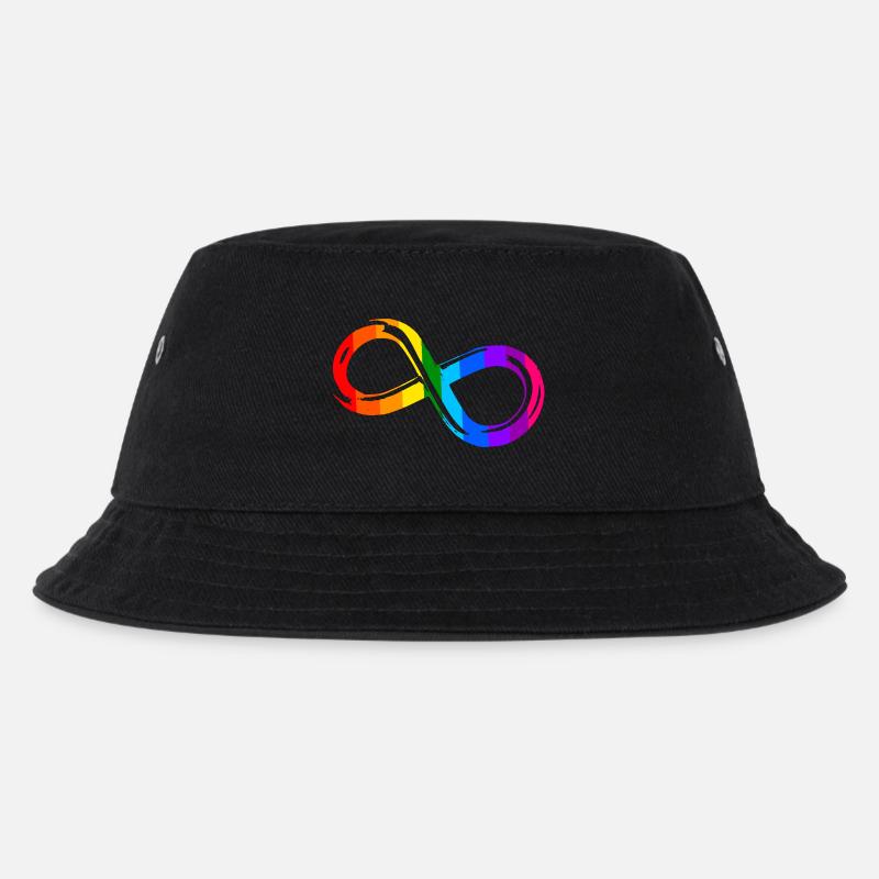 Different, Not Less – Autism Acceptance - Kids’ Bucket Hat - black