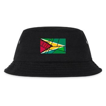 Geschenk für Guyana - Kinder Bucket Hat - Schwarz - Vorne
