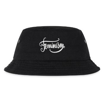 Feminism Saying Gift Vintage Emancipation - Kids’ Bucket Hat - black - Front