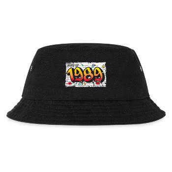 Best of 1989 Graffiti – 36 Jahre Edgy Cool - Kinder Bucket Hat - Schwarz - Vorne