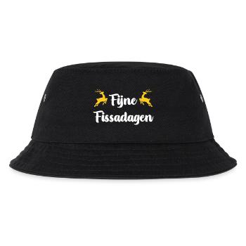 Frohe Fissa-Tage - Kinder Bucket Hat - Schwarz - Vorne