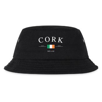 Cork Ireland – Holiday Souvenir &amp; Gift - Kids’ Bucket Hat - black - Front