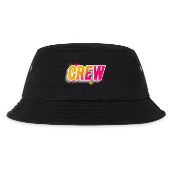 Crew - Kinder Bucket Hat - Schwarz - Vorne
