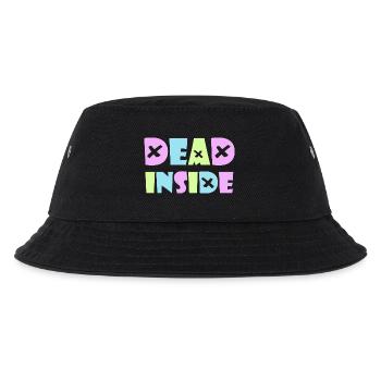 Dead Inside Kawaii Emo Punk Rock Anime Gothique Goth - Bob Enfant - noir - Devant