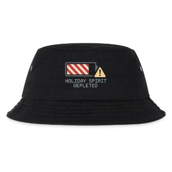 Holiday Hangover Post Christmas Mood New Year - Kids’ Bucket Hat - black - Front