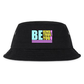 Be Kind Be True Be You Inspirational Self-Love - Kids’ Bucket Hat - black - Front
