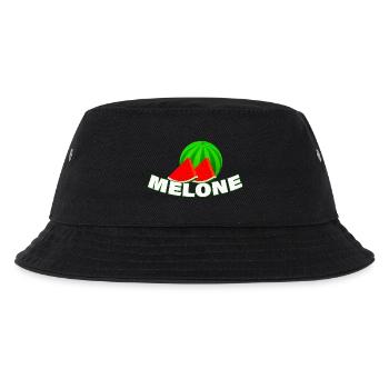 melon - Kids’ Bucket Hat - black - Front
