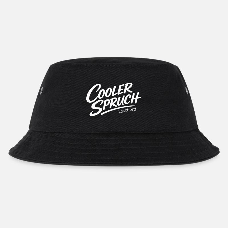 Cooler Spruch koschtet – Dialekt Ironie Design - Kinder Bucket Hat - Schwarz
