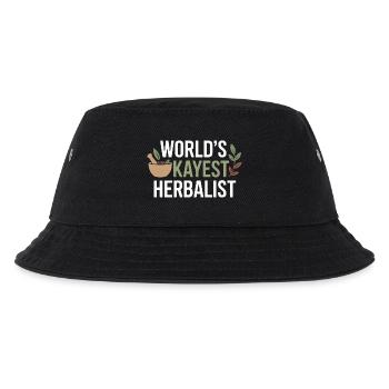 Certified Clinical Plant Medicine Expert Gear  - Kids’ Bucket Hat - black - Front
