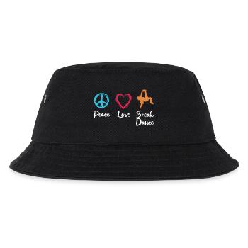 Breakdance Paix Amour - Bob Enfant - noir - Devant