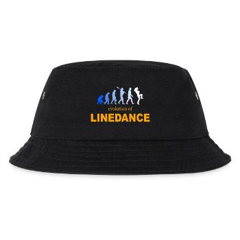 Evolution of Linedance - Kinder Bucket Hat - Schwarz - Vorne