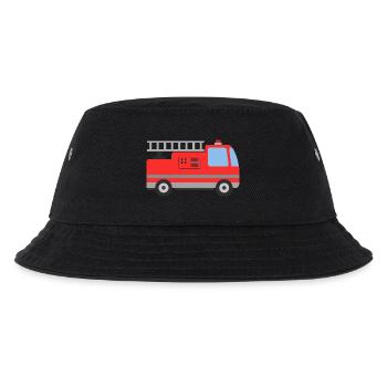Camion de pompiers - Bob Enfant - noir - Devant