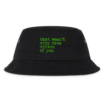 Das war nicht sehr date-getrieben - Kinder Bucket Hat - Schwarz - Vorne