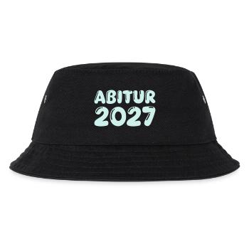 abitur_2027 - Kinder Bucket Hat - Schwarz - Vorne