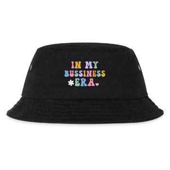 In meiner Geschäfts-Ära Unternehmer - Kinder Bucket Hat - Schwarz - Vorne