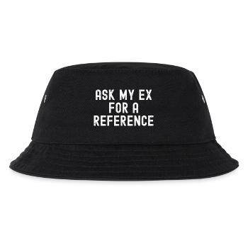 Bitte meinen Ex um eine Referenz - Kinder Bucket Hat - Schwarz - Vorne