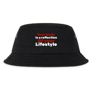 Body Reflection Of Your Lifestyle - Kids’ Bucket Hat - black - Front