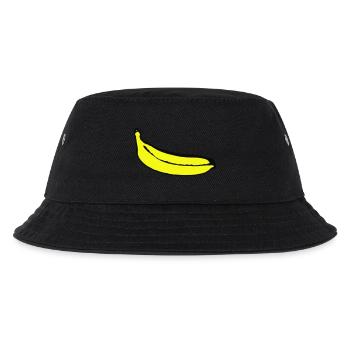 Banane - Kinder Bucket Hat - Schwarz - Vorne