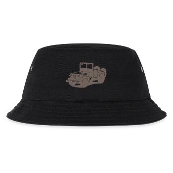 US Jeep Willys 2 - Kinder Bucket Hat - Schwarz - Vorne