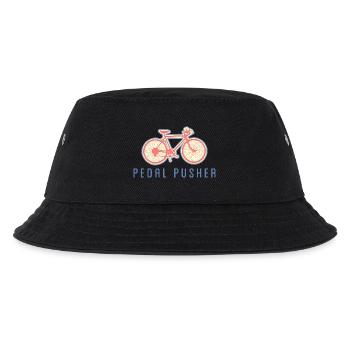 Bicycle Pedal Pusher - Kids’ Bucket Hat - black - Front