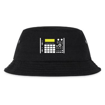 MPC FLAT - Kids’ Bucket Hat - black - Front